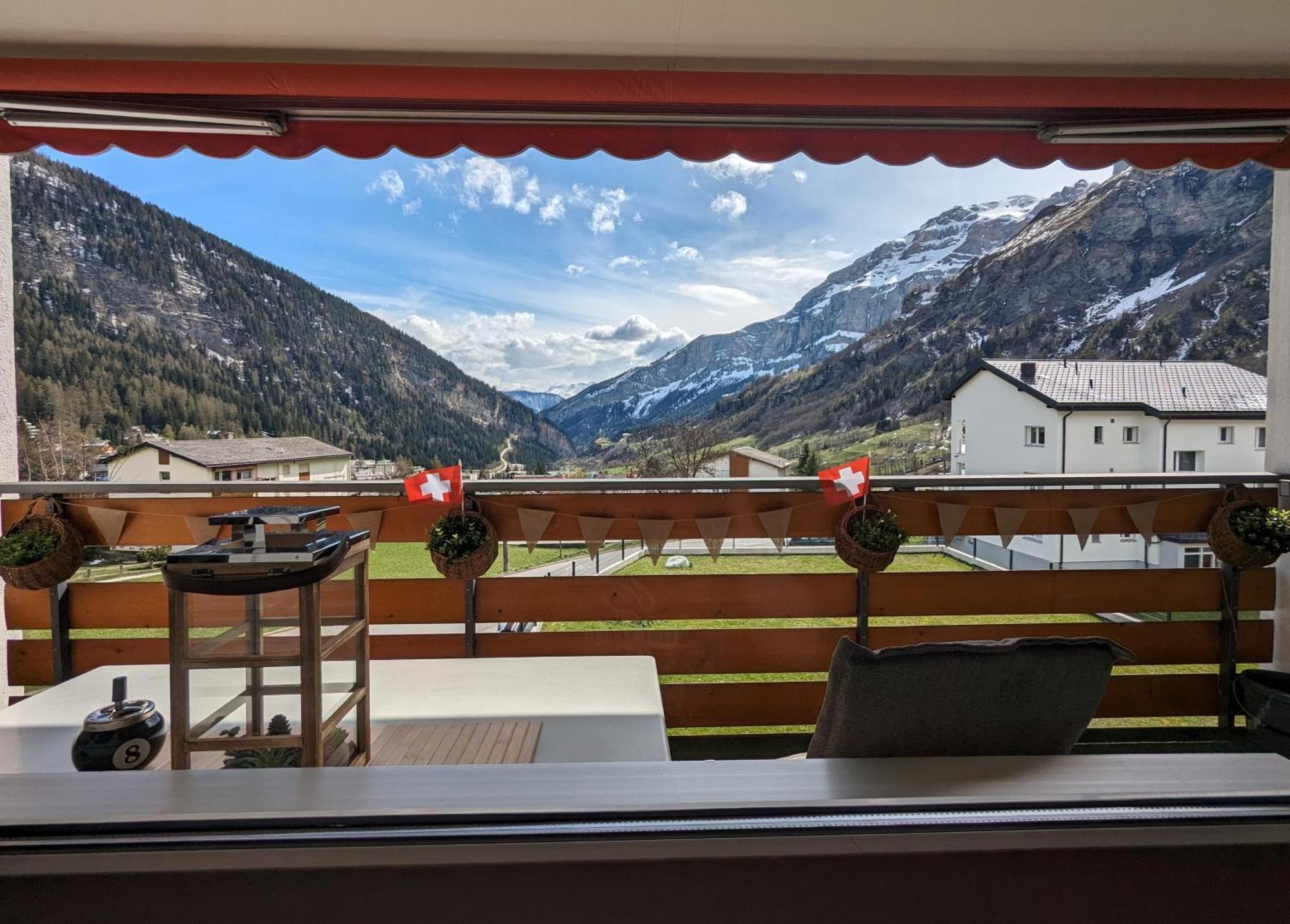 Ferienwohnung Residenz Majesta Leukerbad Exterior foto